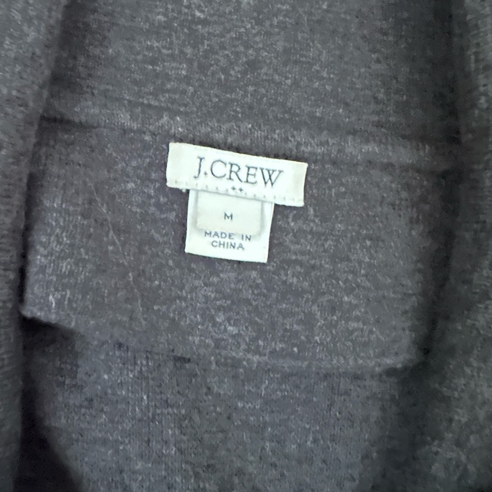 J Crew Gray Sweater Blazer/Cardigan - Picture 3 of 4